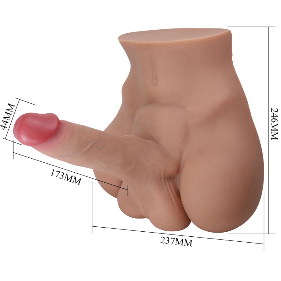 CRAZY BULL - RHYNE BACK REALISTIC NATURAL MASTURBATOR - Bild 7