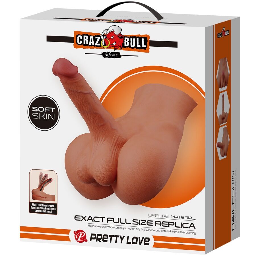 CRAZY BULL - RHYNE BACK REALISTIC NATURAL MASTURBATOR - Bild 9