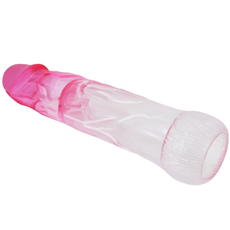 Alternative view of PRETTY LOVE - NERON REALISTIC 6 CM ENLARGEMENT SHEATH FOR  PENIS PINK