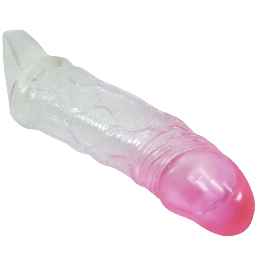 PRETTY LOVE - ODES REALISTIC 2 CM ENLARGEMENT SHEATH FOR PENIS PINK - Bild 7
