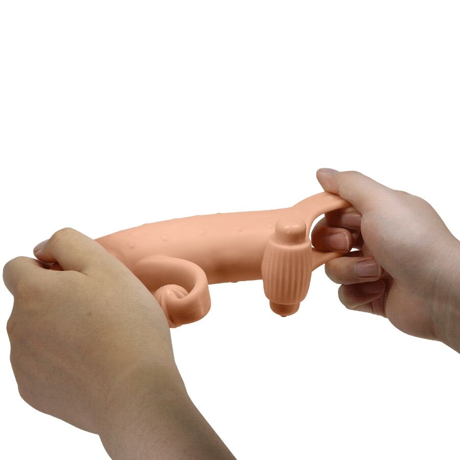 ROMANCE - VIBRATING PENIS SLEEVE NATURAL - Bild 6