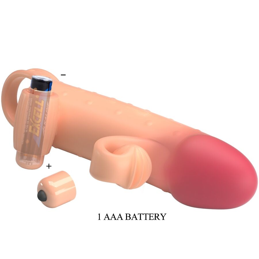 ROMANCE - VIBRATING PENIS SLEEVE NATURAL - Bild 10