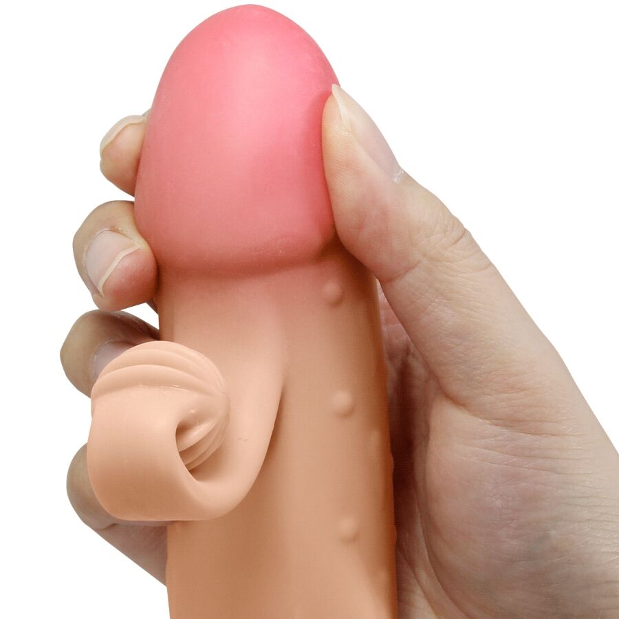 ROMANCE - VIBRATING PENIS SLEEVE NATURAL - Bild 7