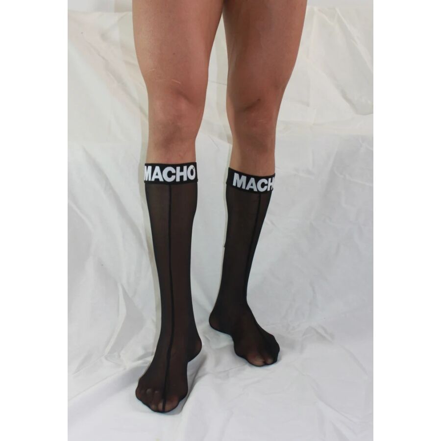 MACHO - THIN SOCKS ONE SIZE BLACK - Bild 3