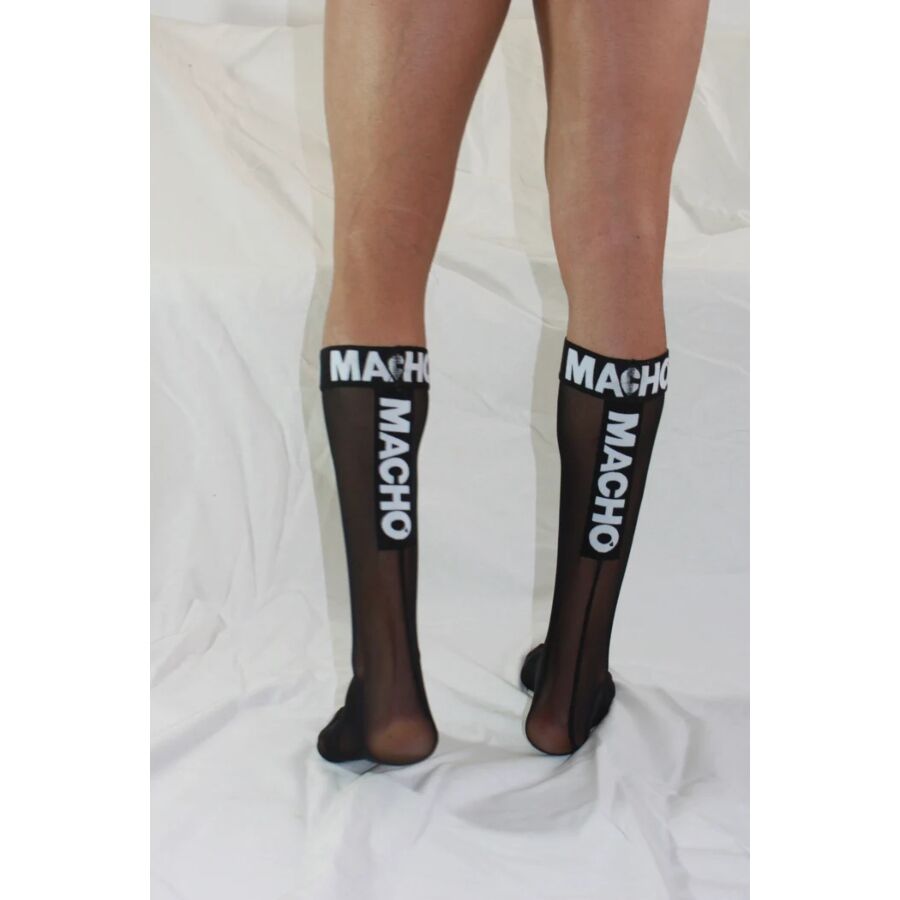 MACHO - THIN SOCKS ONE SIZE BLACK - Bild 5