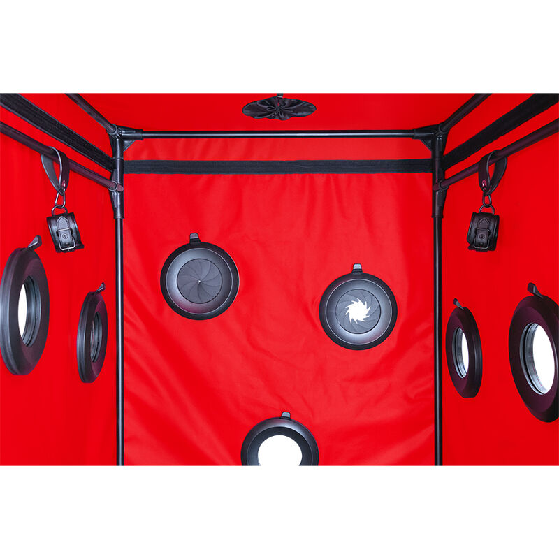 SECRET DOME - KINK CLUB CABIN SCANDALE BLACK & RED - Bild 5