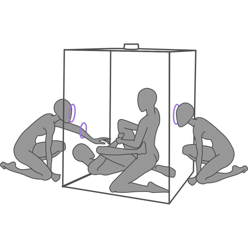 SECRET DOME - KINK CLUB CABIN SCANDALE PURPLE - Bild 11