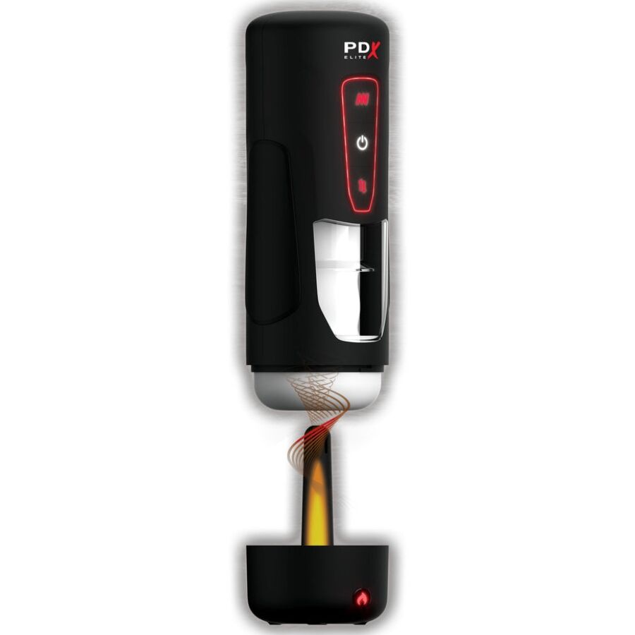 PDX ELITE - MILK ME HOTTER AUTOMATIC MASTURBATOR WITH THRUSTING AND HEAT EFFECT VIBRATION - Bild 4