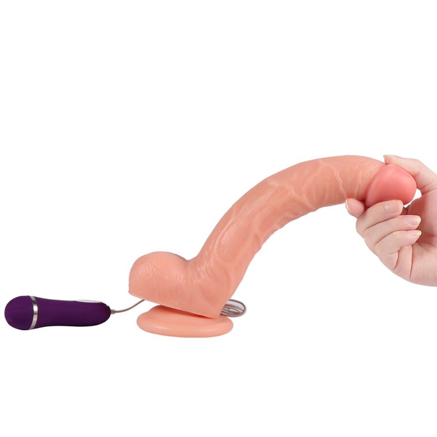 SHEQU - OPTIMUS VIBRATING DILDO WITH REMOTE CONTROL 28 CM - Bild 6