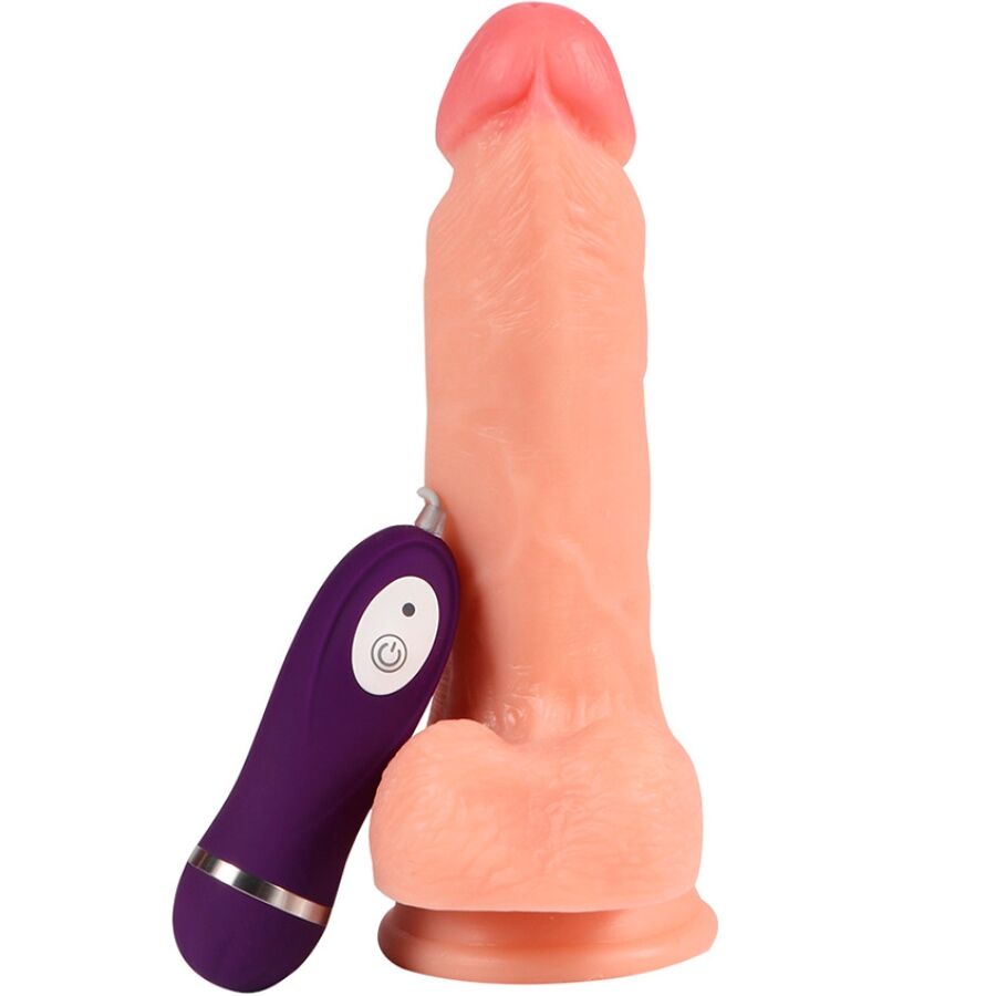SHEQU - IRON DRAGON VIBRATOR DILDO WITH REMOTE CONTROL 17.5 CM - Bild 7