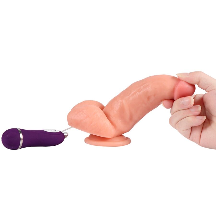 Alternative view of SHEQU - SOLDIER VIBRATOR DILDO WITH REMOTE CONTROL 16 CM