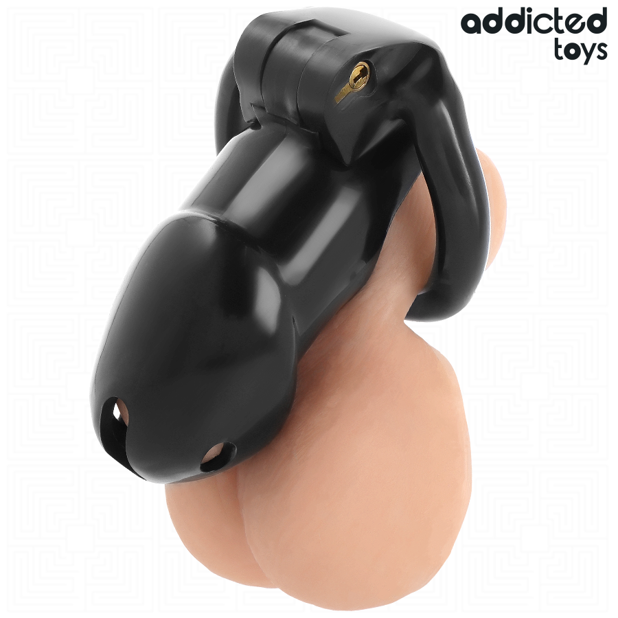 ADDICTED TOYS LOCKED - MINDNIGHT CELL PENIS CAGE SIZE L - Bild 4