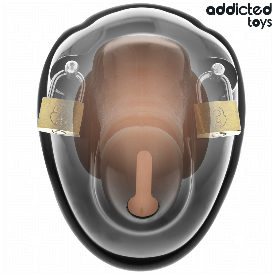 ADDICTED TOYS LOCKED - KEYLESS RESTRAINT PENIS CAGE 11.5 CM - Bild 5