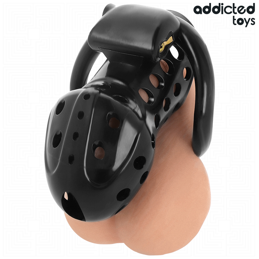 ADDICTED TOYS LOCKED - CHAINED HOLLOW PENIS CAGE 10.5 CM - Bild 4