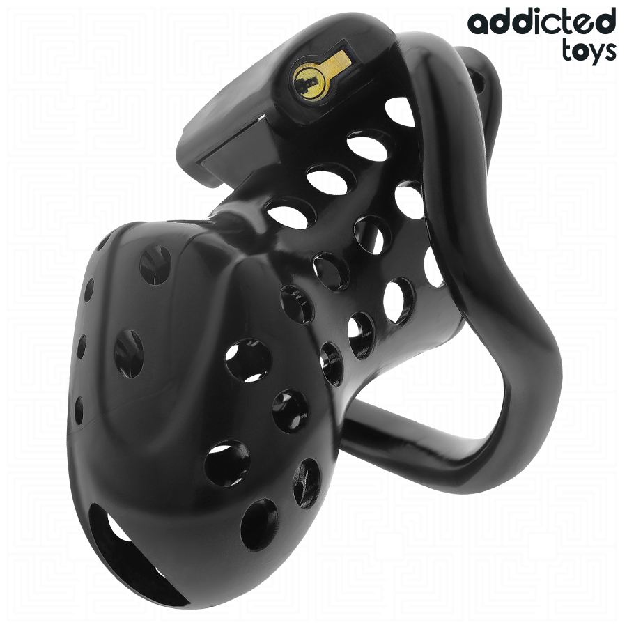 ADDICTED TOYS LOCKED - CHAINED HOLLOW PENIS CAGE 10.5 CM - Bild 7