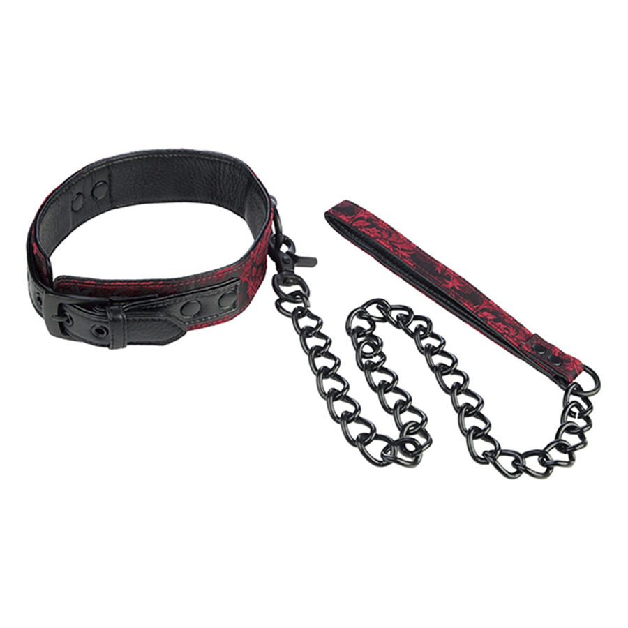 CALEXOTICS - SCANDAL NECKLACE WITH BLACK STRAP