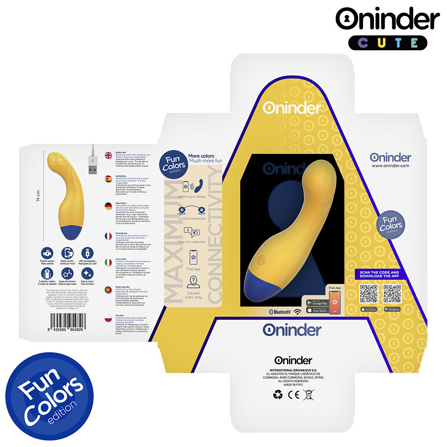 ONINDER CUTE - LOVE BUDDY MASTER G-SPOT VIBRATOR - FREE WORLDWIDE APP - Bild 5
