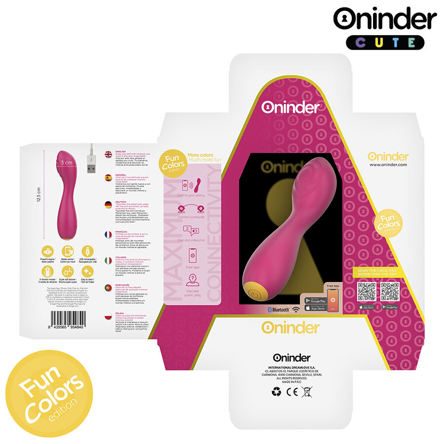 ONINDER CUTE - LOVE BUDDY MASTER G-SPOT VIBRATOR - FREE WORLDWIDE APP - Bild 4