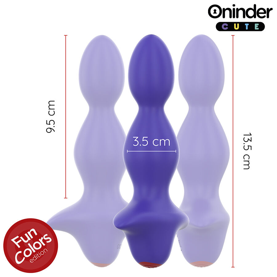 Alternative view of ONINDER CUTE - LOVE BUTT VIBRATING ANAL PLUG DILATOR - FREE WORLDWIDE APP