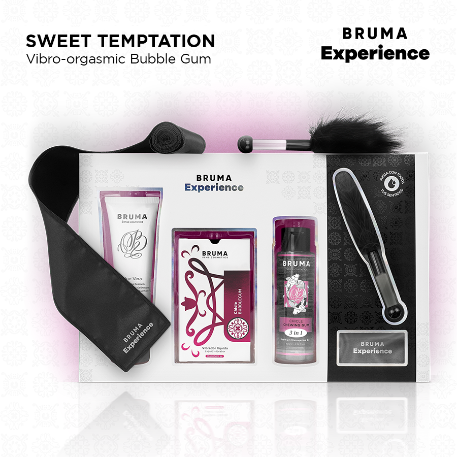Alternative view of BRUMA XPERIENCE - VIBRO-ORGASMIC SWEET GUM TEMPTATION KIT