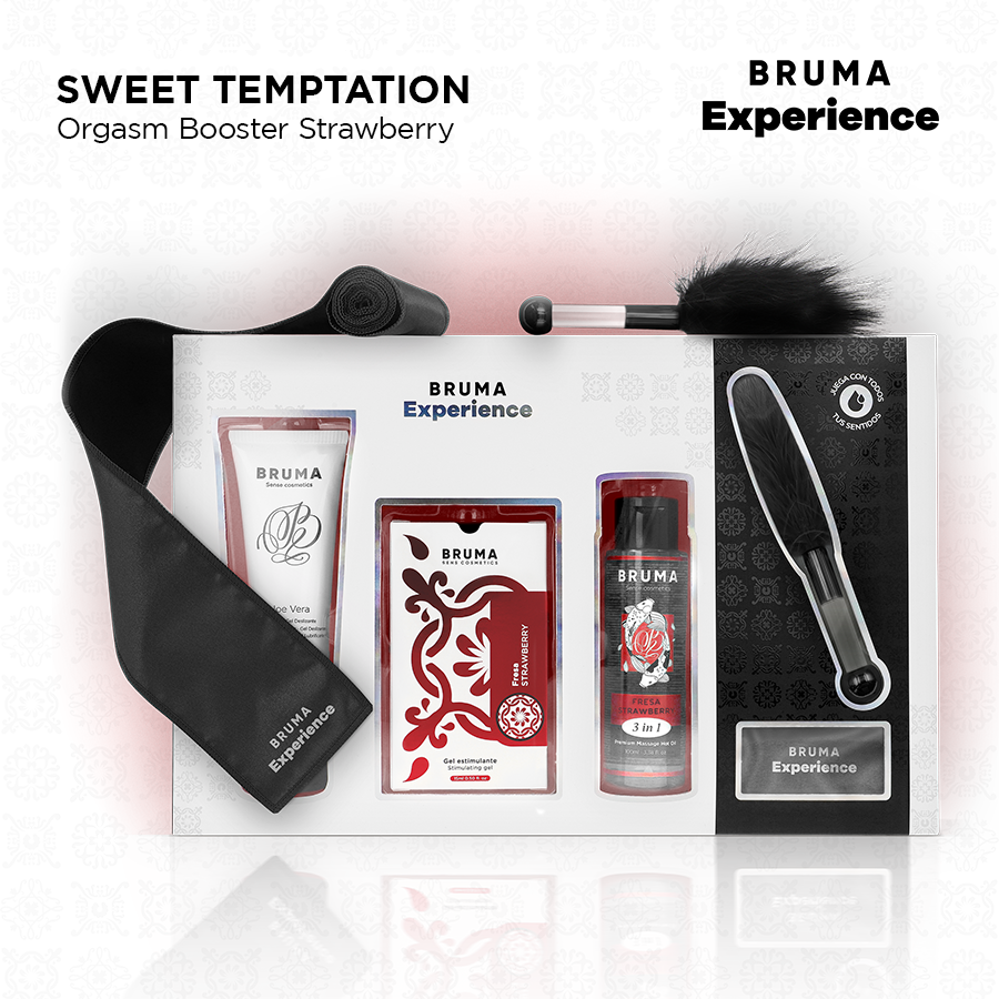 BRUMA XPERIENCE - SWEET STRAWBERRY TEMPTATION KIT WITH ORGASM ENHANCER - Bild 7