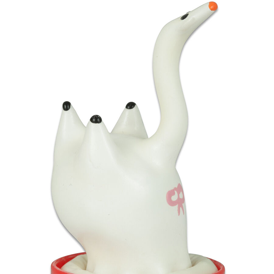 Alternative view of CONDOMERIE - HANDPAINTED NOVELTY CONDOMS SWAN