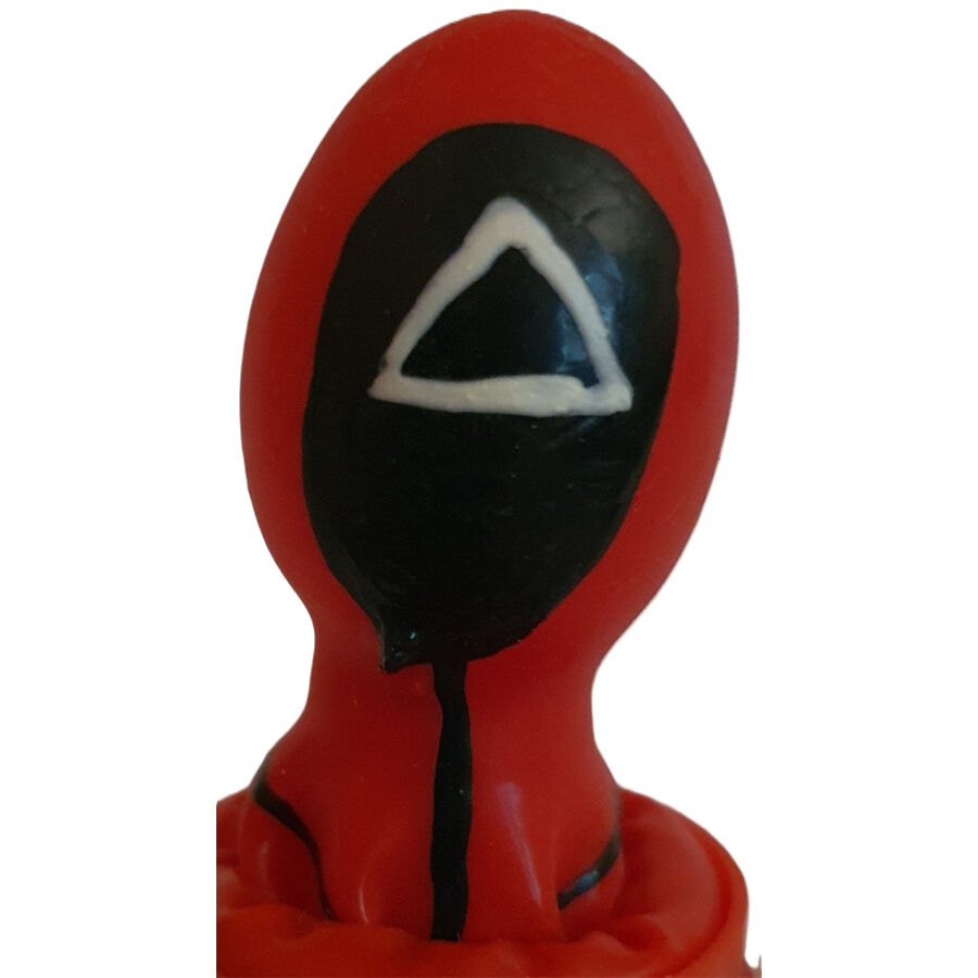 Alternative view of CONDOMERIE - HANDPAINTED NOVELTY CONDOMS TRIANGLE
