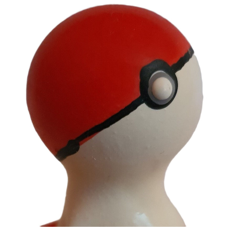 Alternative view of CONDOMERIE - HANDPAINTED NOVELTY CONDOMS POKEBALL RED-WHITE