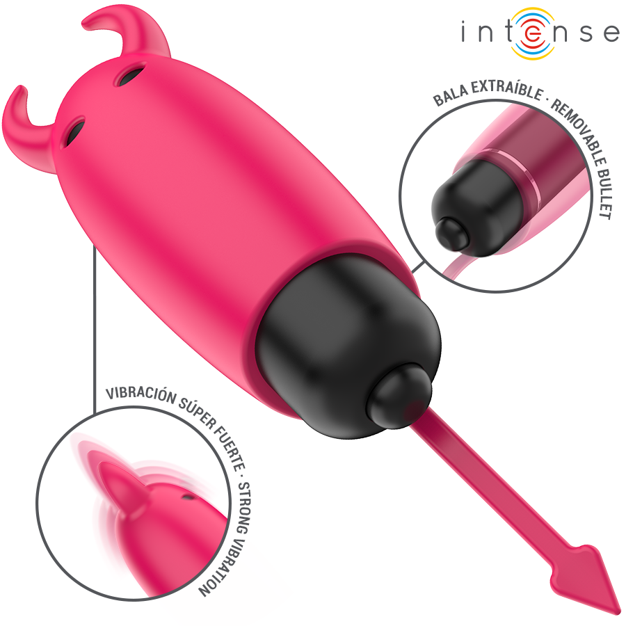 INTENSE - SCARLET VIBRATING BULLET RED DEMON 9.3 X 2.4 CM - Bild 3