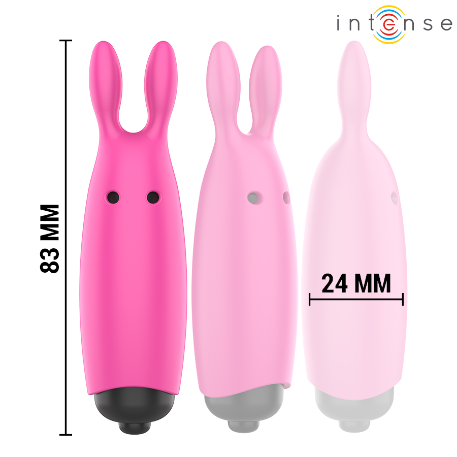 INTENSE - HOPPER PINK VIBRATING BULLET 8.3 X 2.4 CM - Bild 2