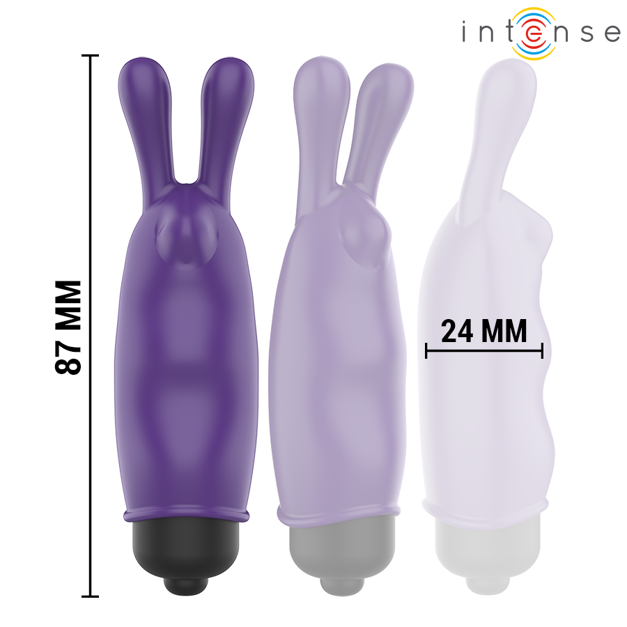 Alternative view of INTENSE - MYSTIC PURPLE VIBRATING BULLET 8.7 X 2.4 CM