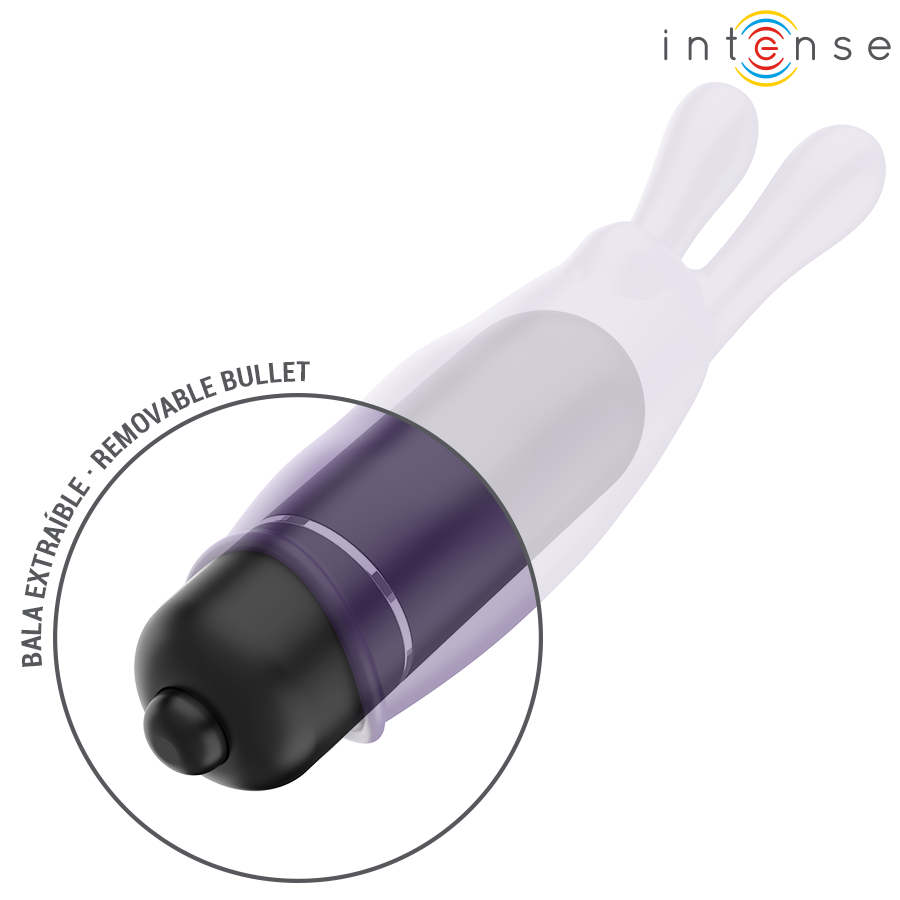 INTENSE - MYSTIC PURPLE VIBRATING BULLET 8.7 X 2.4 CM - Bild 5