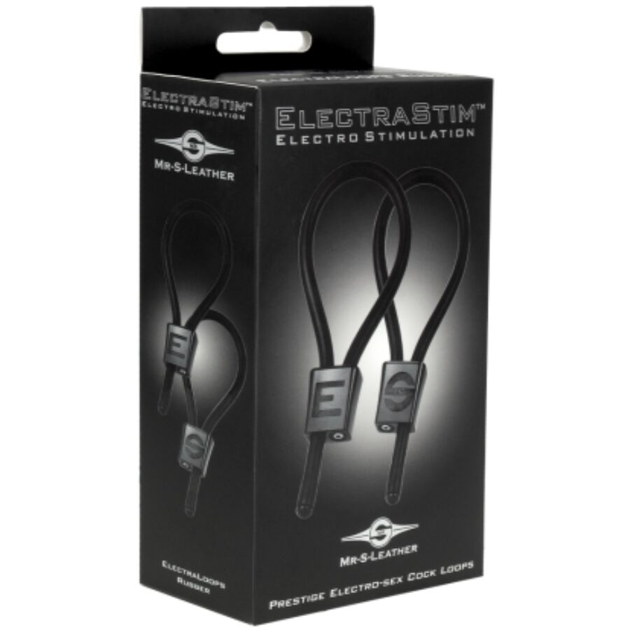 ELECTRASTIM - PRESTIGE ELECTRA LOOPS ADJUSTABLE COCK RINGS BLACK - Bild 3