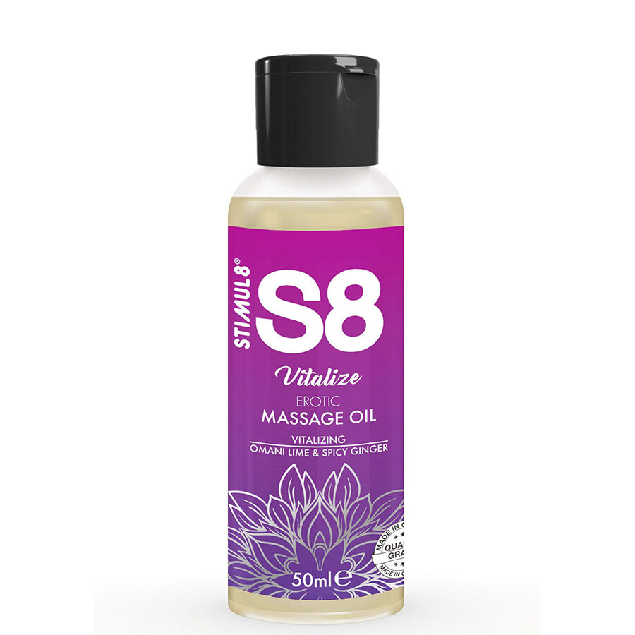 Alternative view of STIMUL8 - S8 MASSAGE OIL BOX 3 X 50 ML