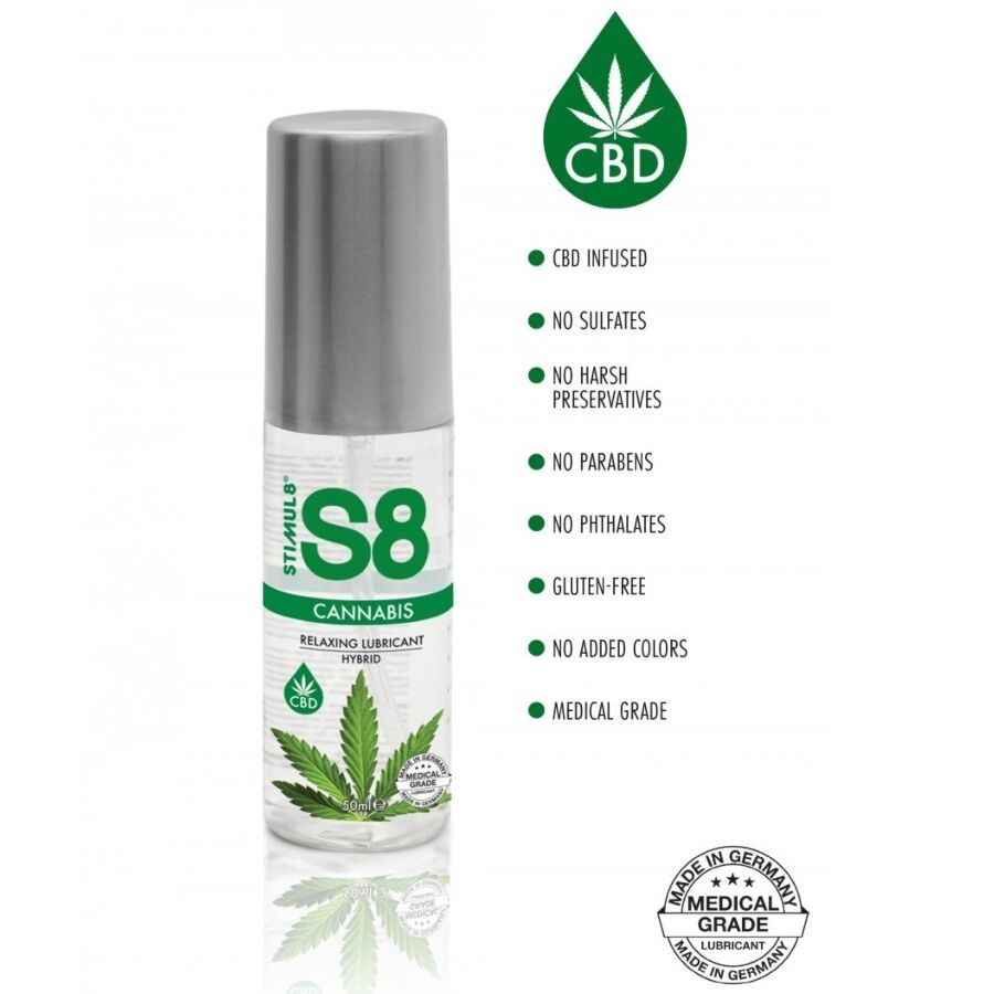 Alternative view of STIMUL8 - S8 CANNABIS HYBRID LUBRICANT 50 ML