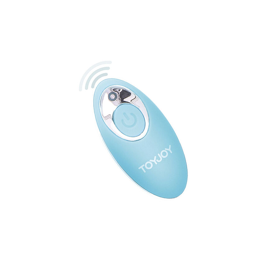 TOYJOY - HAPPINESS I'M SO EGGCITED REMOTE CONTROL VIBRATOR BLUE - Bild 3