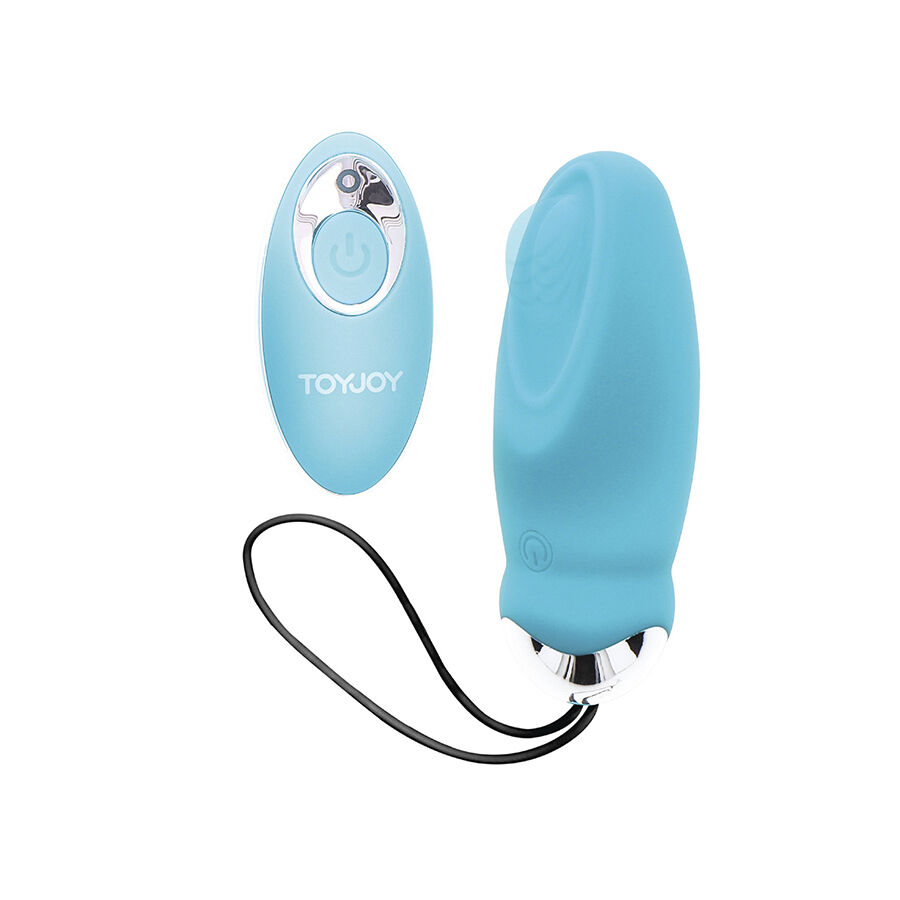 TOYJOY - HAPPINESS I'M SO EGGCITED REMOTE CONTROL VIBRATOR BLUE - Bild 5