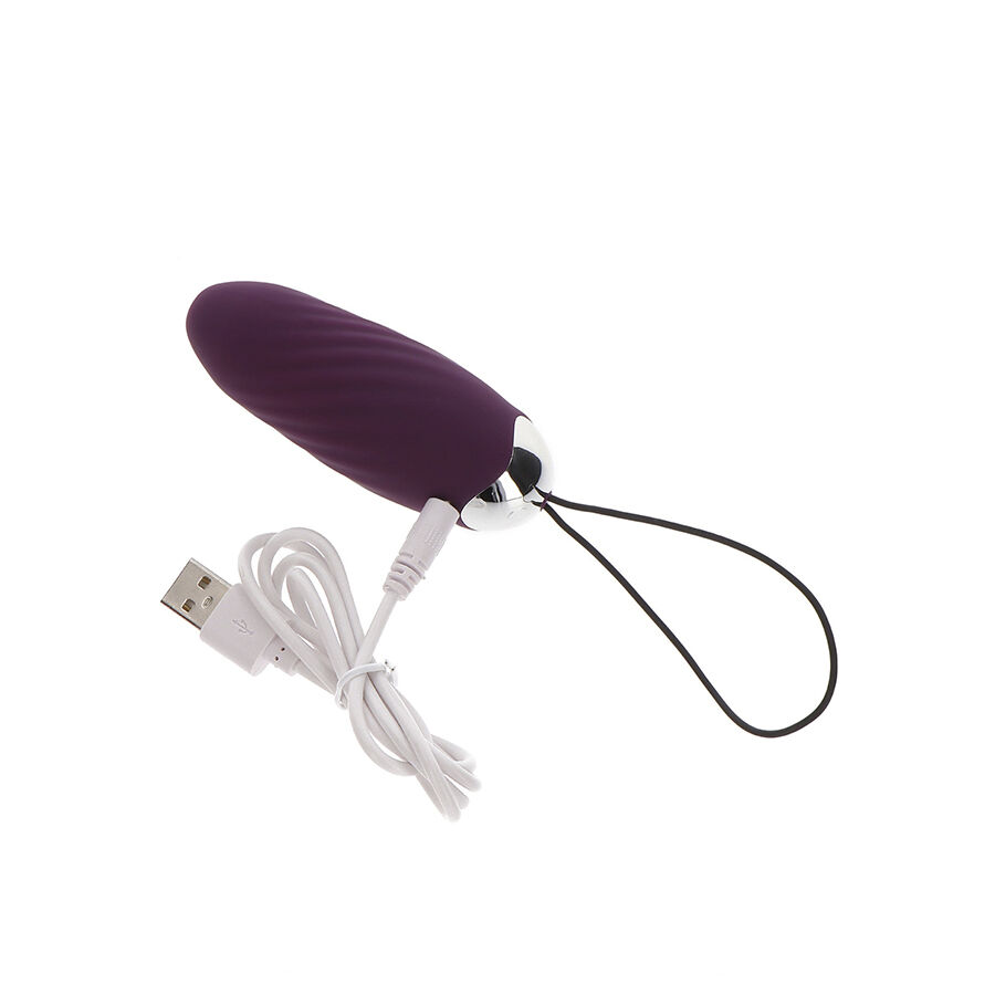 TOYJOY - HAPPINESS KNOCK KNOCK EGGSTAVAGANT VIBRATOR WITH REMOTE CONTROL PURPLE - Bild 5
