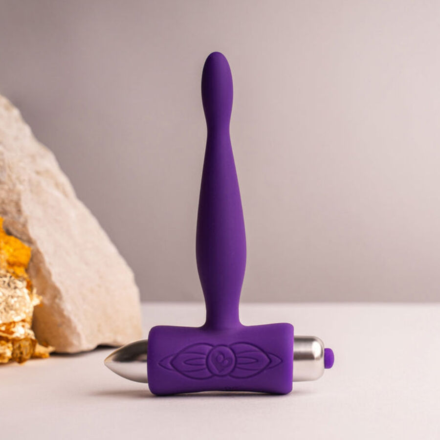 ROCKS- OFF - PETITE SENSATIONS TEAZER ANAL PLUG VIBRATOR PURPLE - Bild 4