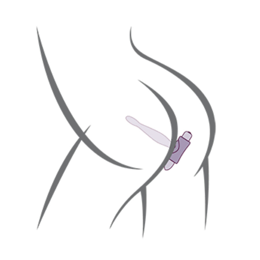 ROCKS- OFF - PETITE SENSATIONS TEAZER ANAL PLUG VIBRATOR PURPLE - Bild 7