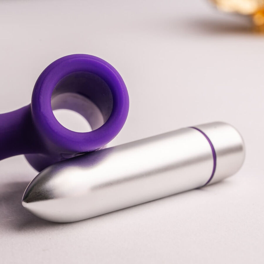 ROCKS- OFF - PETITE SENSATIONS TEAZER ANAL PLUG VIBRATOR PURPLE - Bild 8