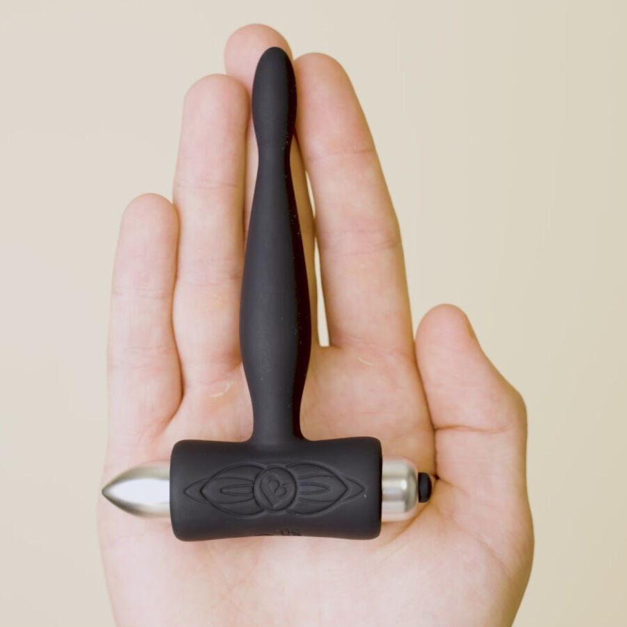 ROCKS- OFF - PETITE SENSATIONS TEAZER ANAL PLUG VIBRATOR BLACK - Bild 4