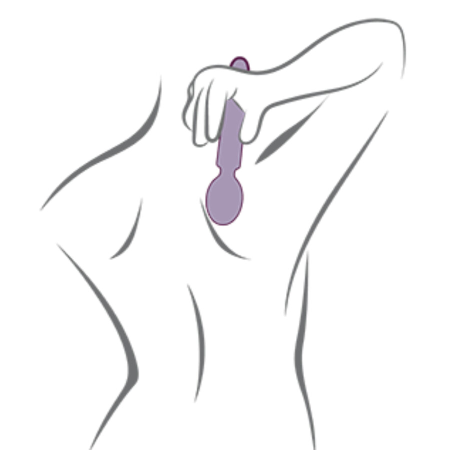 ROCKS- OFF - ORIEL FLEXIBLE WAND VIBRATOR FUCHSIA - Bild 5