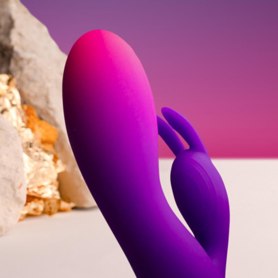 ROCKS- OFF - GLO- GIRL PURPLE RABBIT VIBRATOR - Bild 6