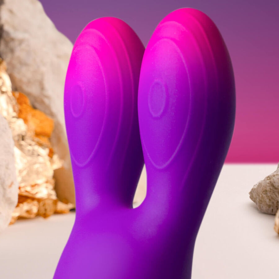 ROCKS- OFF - GLO-GIRL BUNNY PURPLE FLEXIBLE VIBRATOR - Bild 7