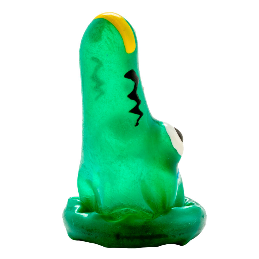 CONDOMERIE - HANDPAINTED NOVELTY CONDOMS CROCODILE MODEL 1 - Bild 4