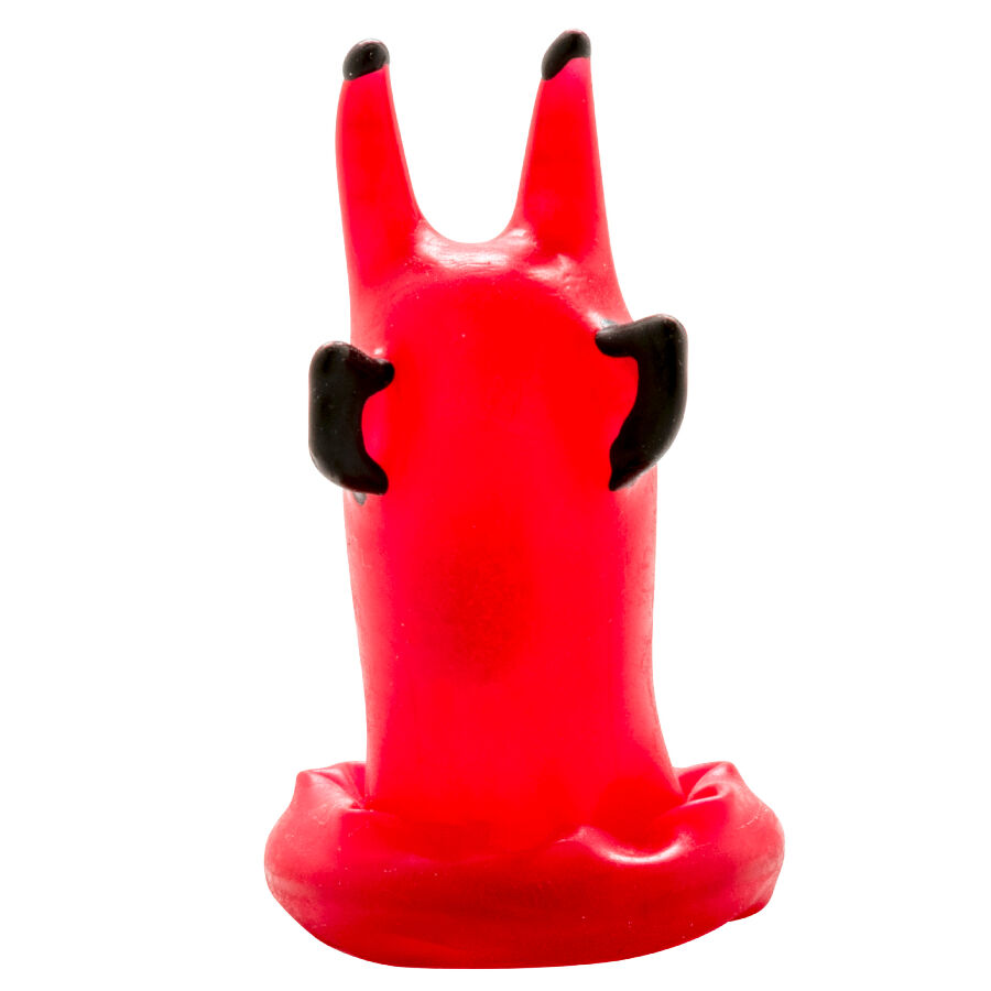 CONDOMERIE - HANDPAINTED NOVELTY CONDOMS RED DEVIL - Bild 3