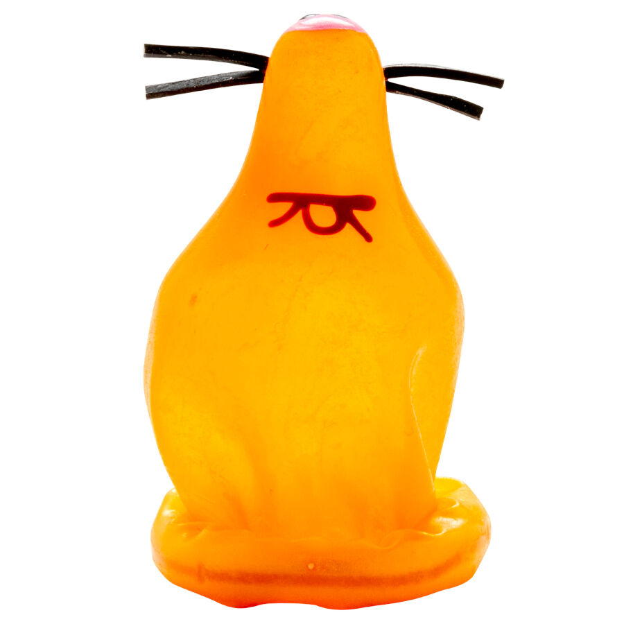 CONDOMERIE - HANDPAINTED NOVELTY CONDOMS FOX GLUED - Bild 4