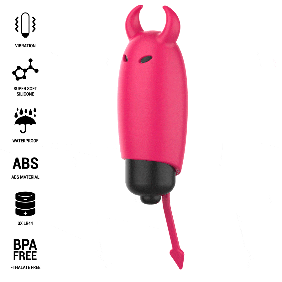 INTENSE - SCARLET VIBRATING BULLET RED DEMON 9.3 X 2.4 CM - Bild 7