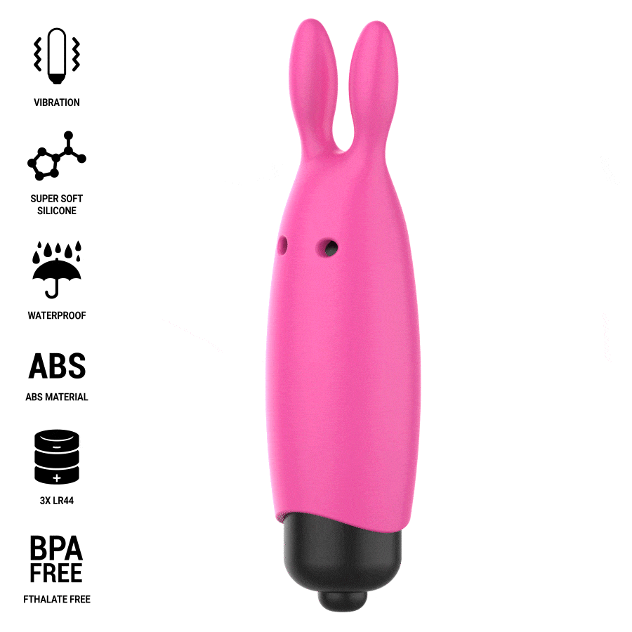 INTENSE - HOPPER PINK VIBRATING BULLET 8.3 X 2.4 CM - Bild 6